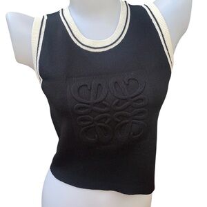 Loewe Black Sleeveless Top
